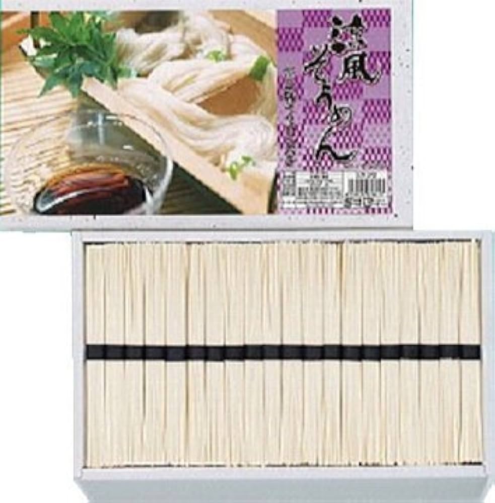 そーめんキライ様ご依頼用xs Amazon.co.jp: 涼風そうめん 1kg(50gx20束） x 2個セット 包装済